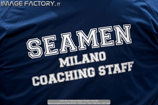 2019-05-11 Seamen Milano-Raiders Tirol 009